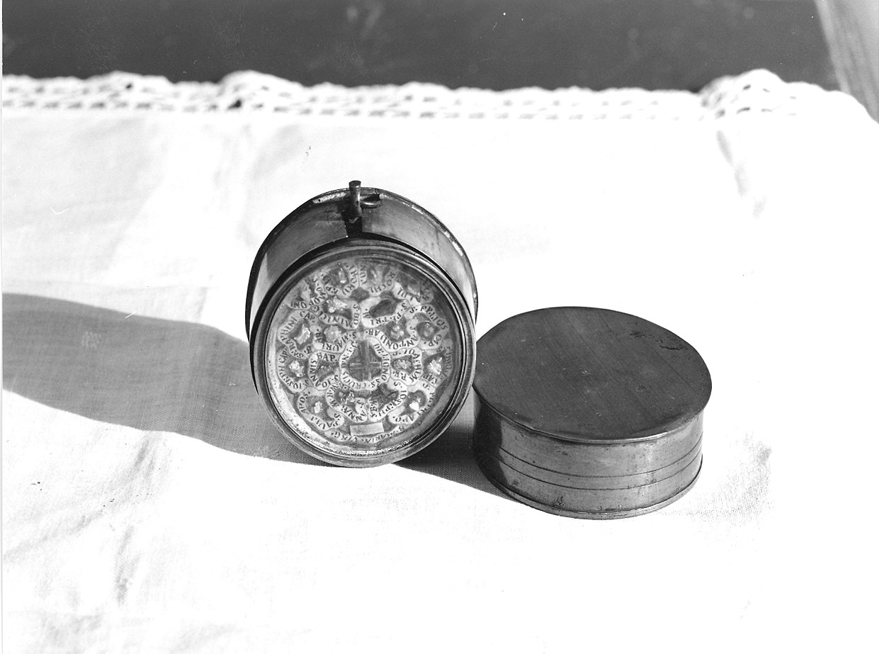 teca - ambito piacentino (fine/inizio secc. XVIII/ XIX)