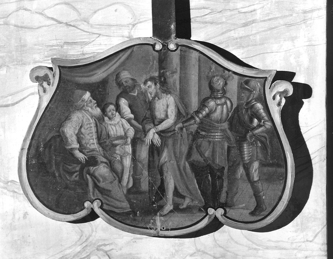 stazioni della via crucis (dipinto, ciclo) - ambito piacentino (sec. XVIII)