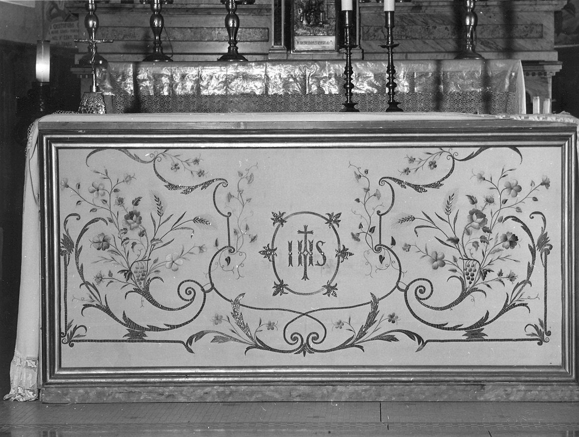 paliotto - manifattura piacentina (sec. XIX)