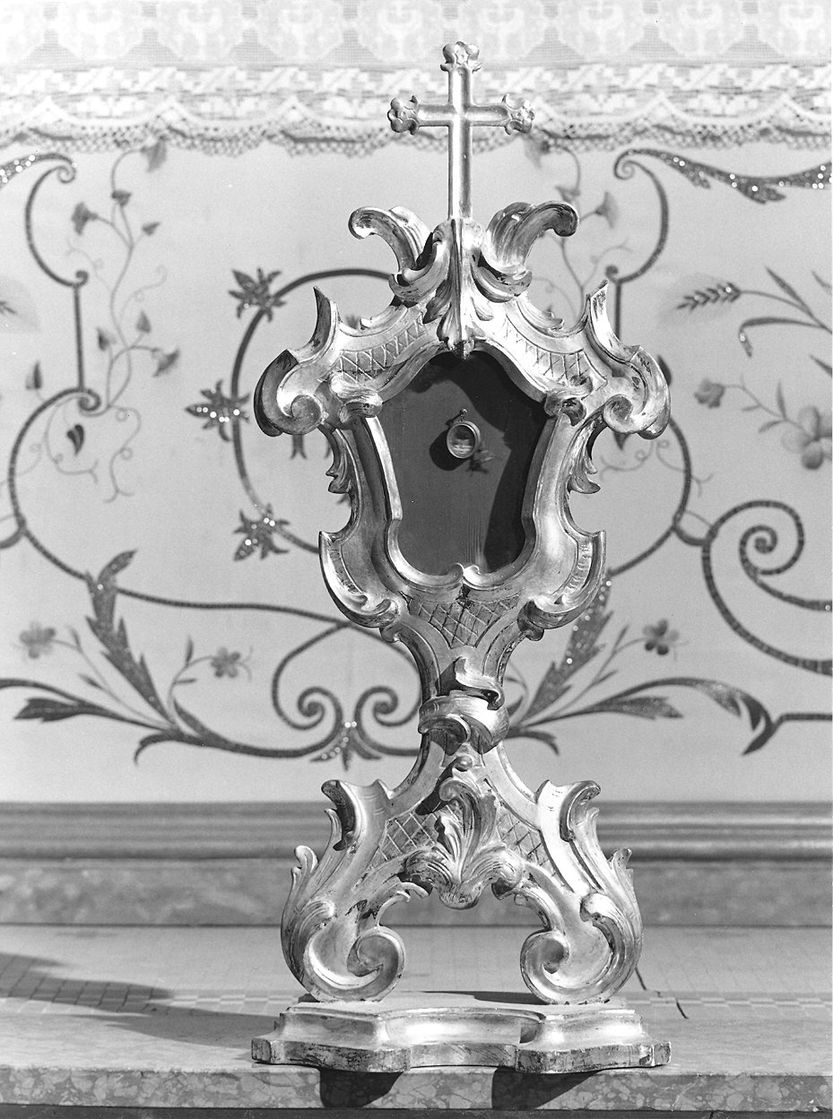 reliquiario, serie - ambito piacentino (sec. XVIII)