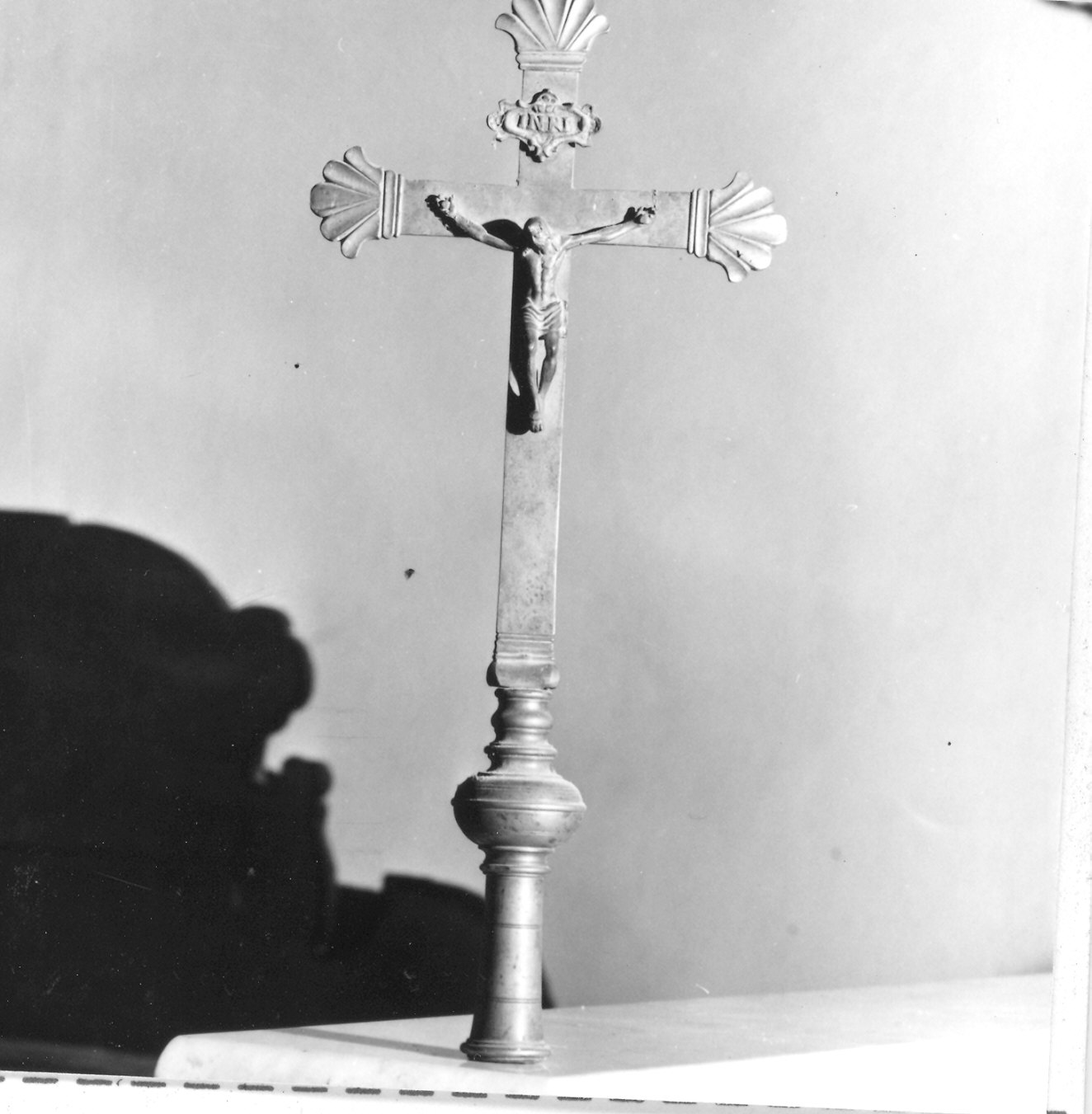 croce processionale di Savazzi Giovanni Battista (sec. XVIII)