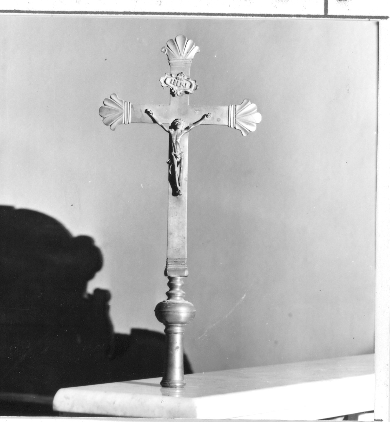 croce processionale di Savazzi Giovanni Battista (sec. XVIII)