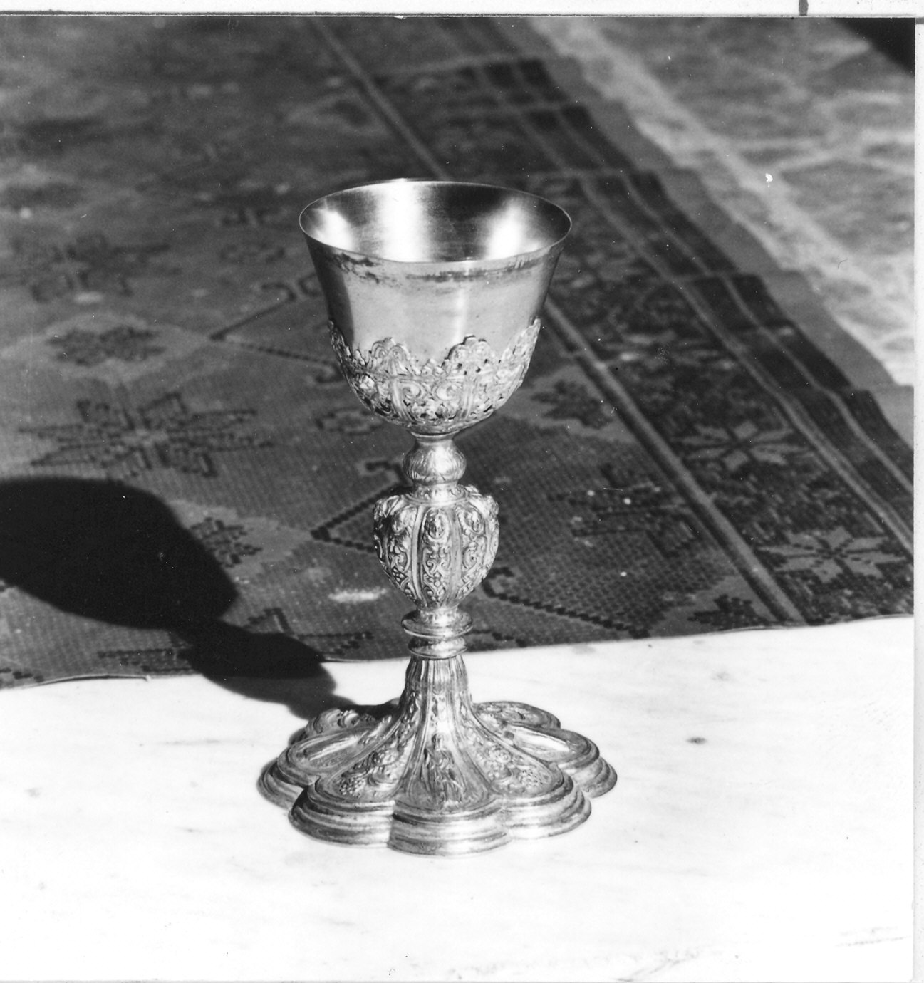 calice - ambito emiliano (fine sec. XVII)