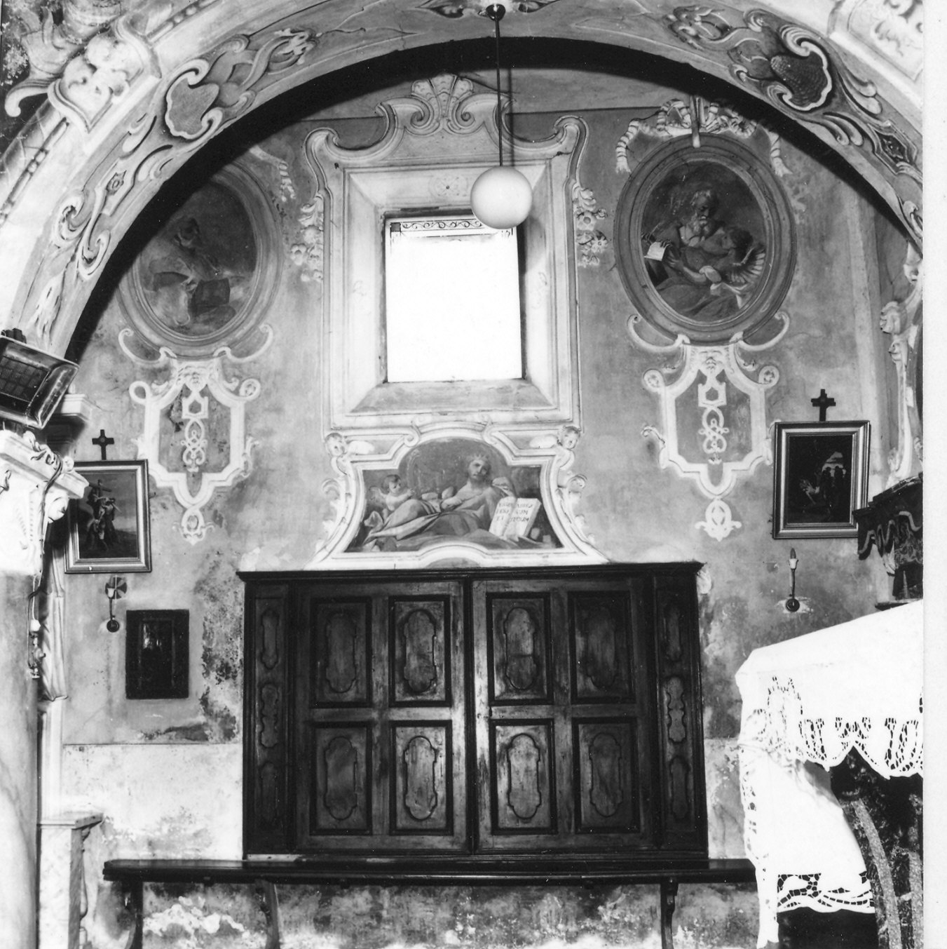 decorazione plastico-pittorica - ambito piacentino (sec. XVIII)