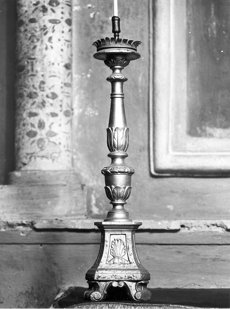 candeliere, coppia - ambito piacentino (sec. XIX)