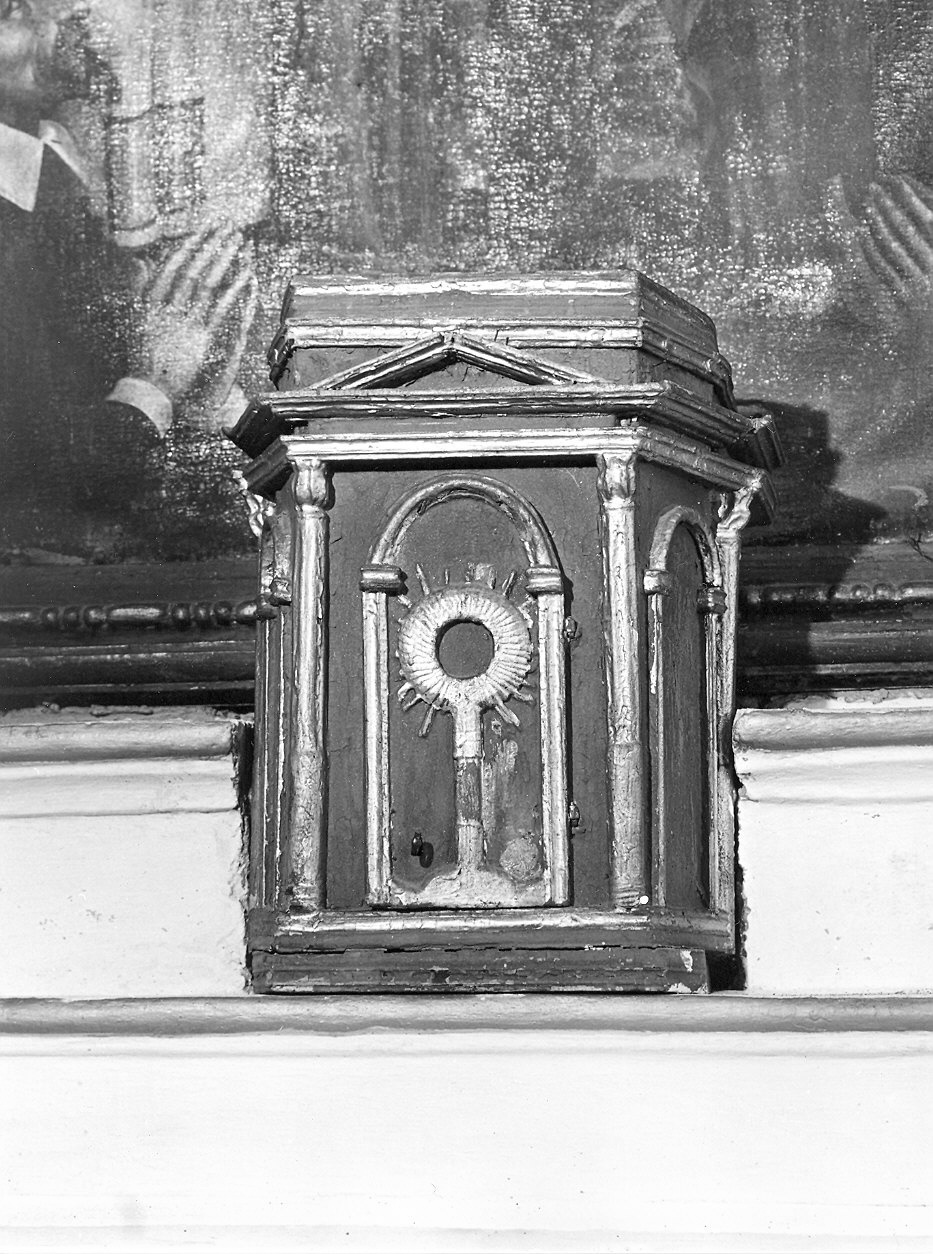 tabernacolo - ambito piacentino (sec. XIX)