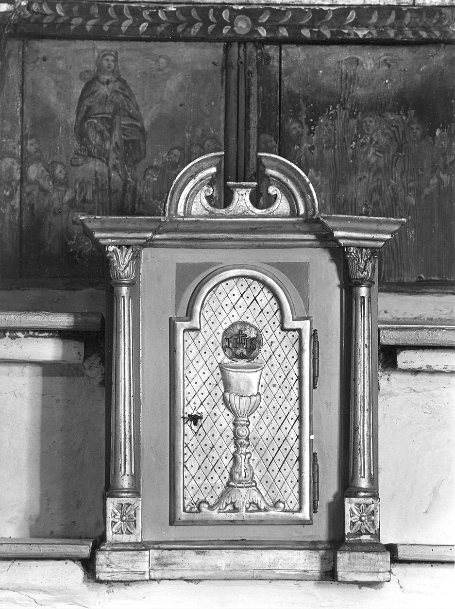 tabernacolo - ambito piacentino (seconda metà sec. XIX)