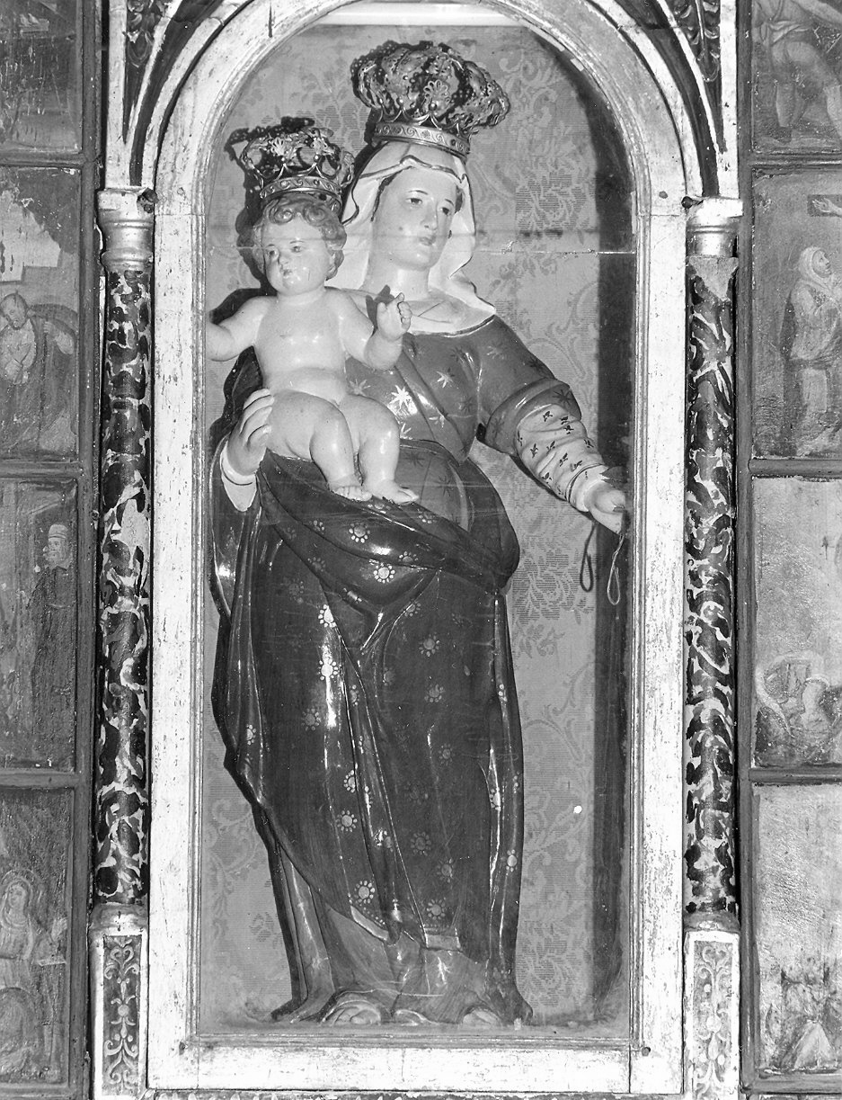 Madonna del Rosario (statua) - ambito piacentino (prima metà sec. XIX)