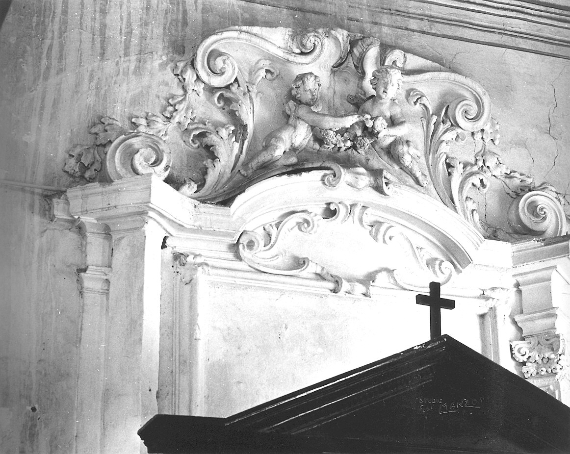 sovrapporta - ambito lombardo (fine sec. XVII)