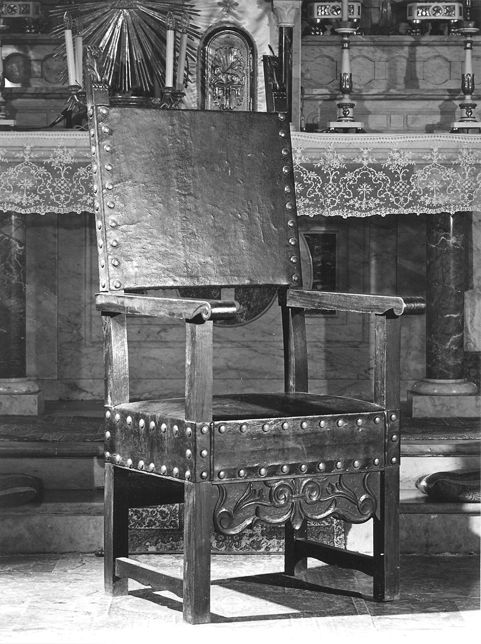 seggiolone - ambito piacentino (sec. XIX)