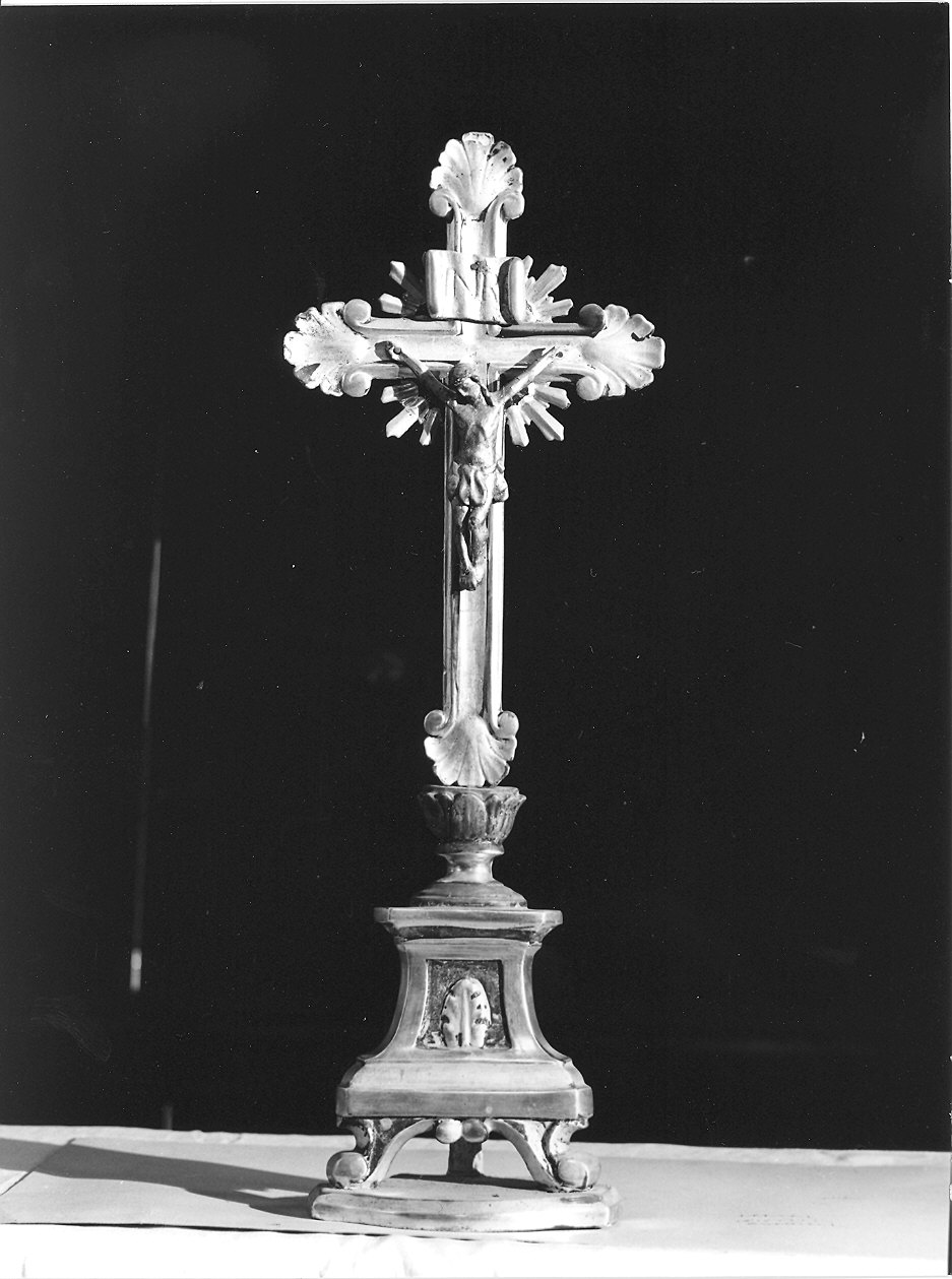 croce d'altare - ambito emiliano (seconda metà sec. XVIII)