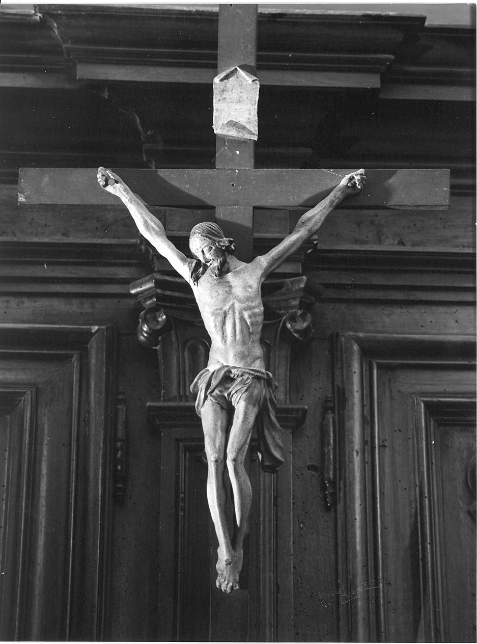 crocifisso - ambito emiliano (prima metà sec. XVIII)