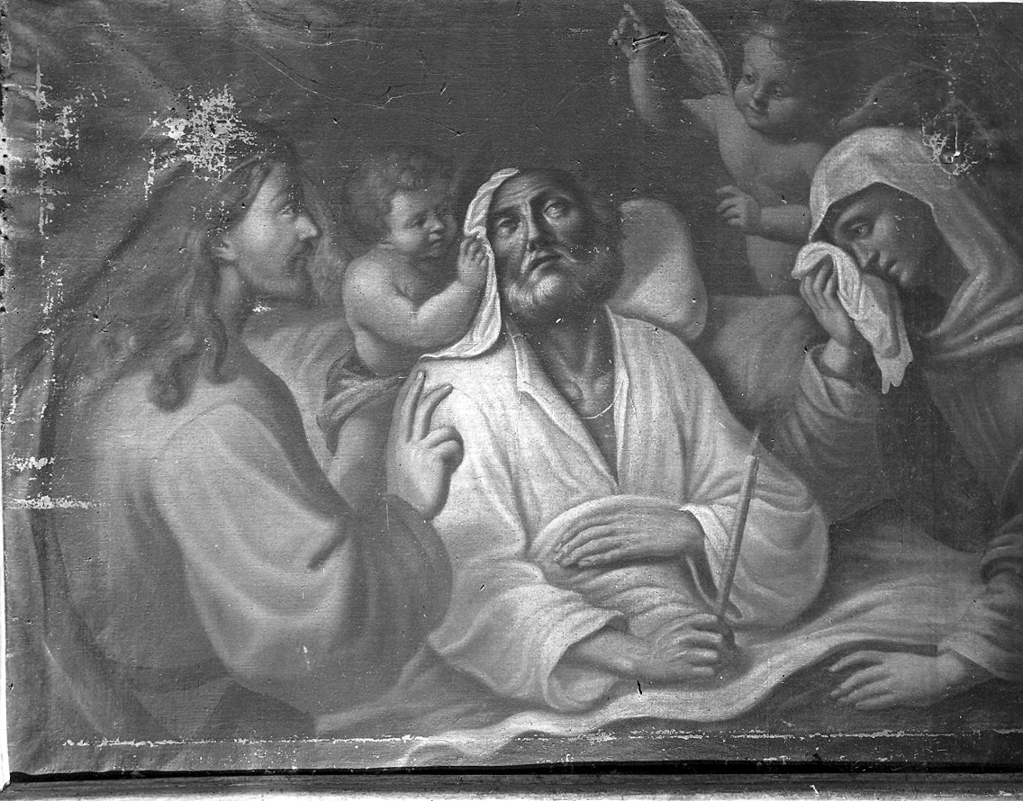 morte di San Giuseppe (dipinto) - ambito piacentino (inizio sec. XVIII)