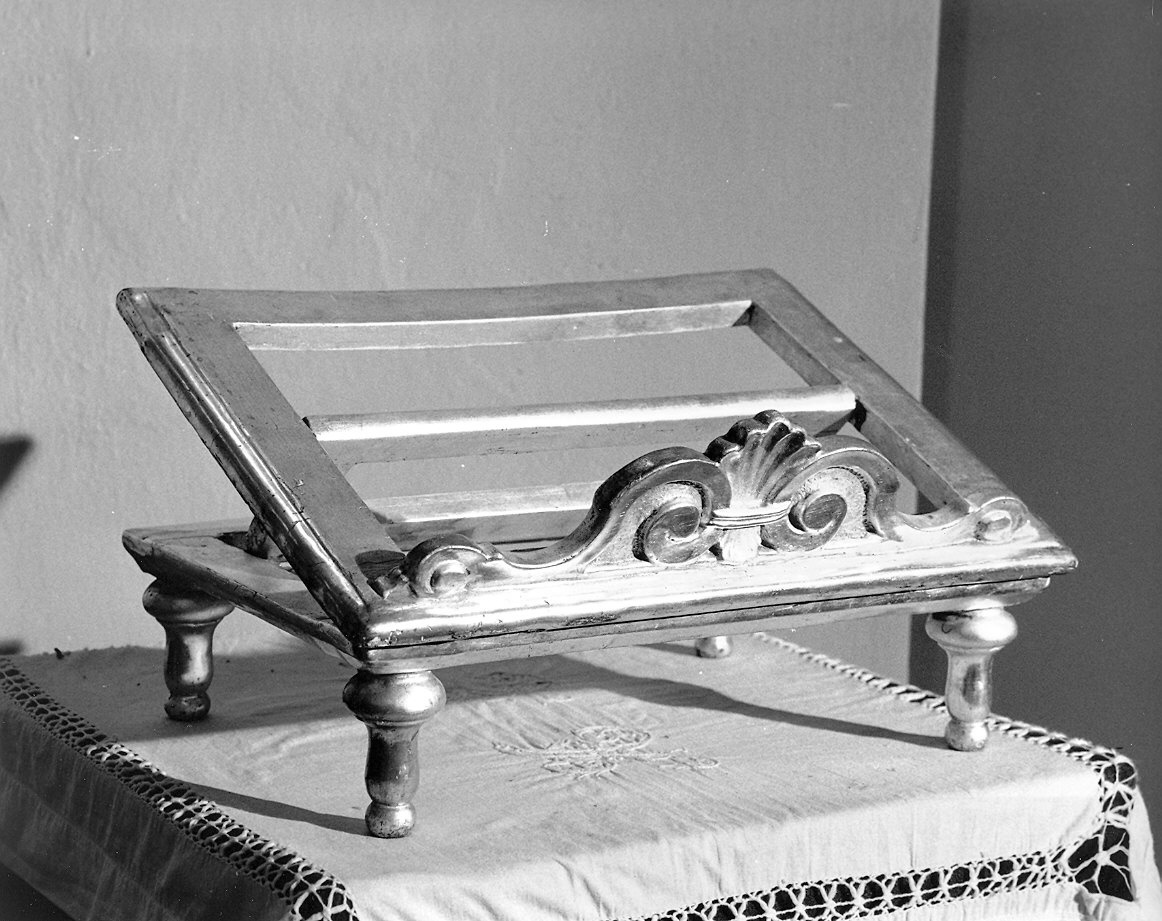 leggio d'altare - ambito emiliano (prima metà sec. XVIII)