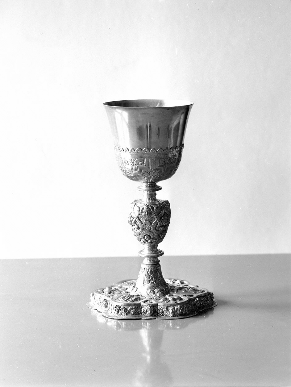 calice - ambito emiliano (seconda metà sec. XVI)