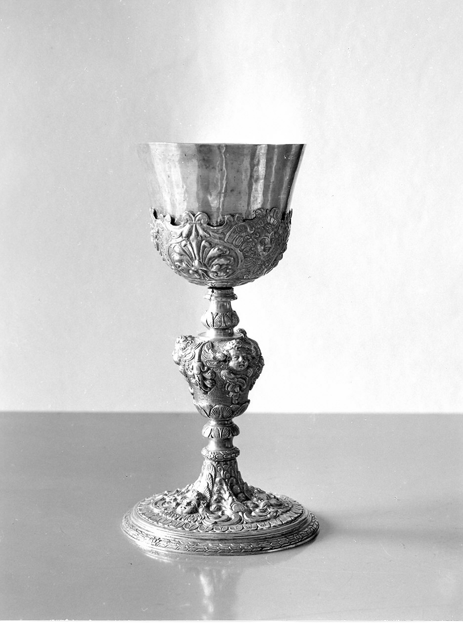 calice - ambito emiliano (sec. XVI, sec. XVIII)
