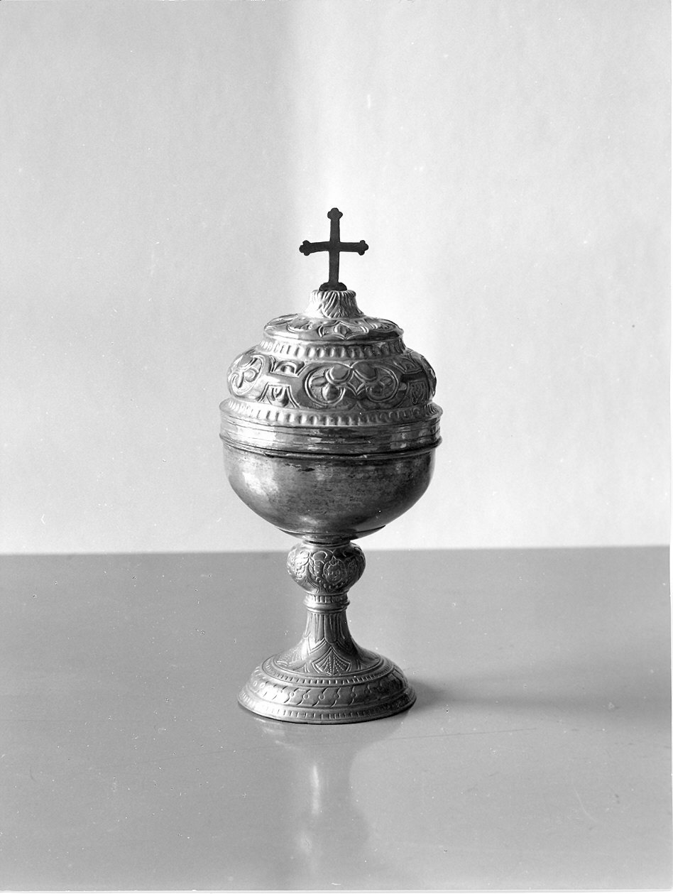 pisside - ambito emiliano (seconda metà sec. XVI)