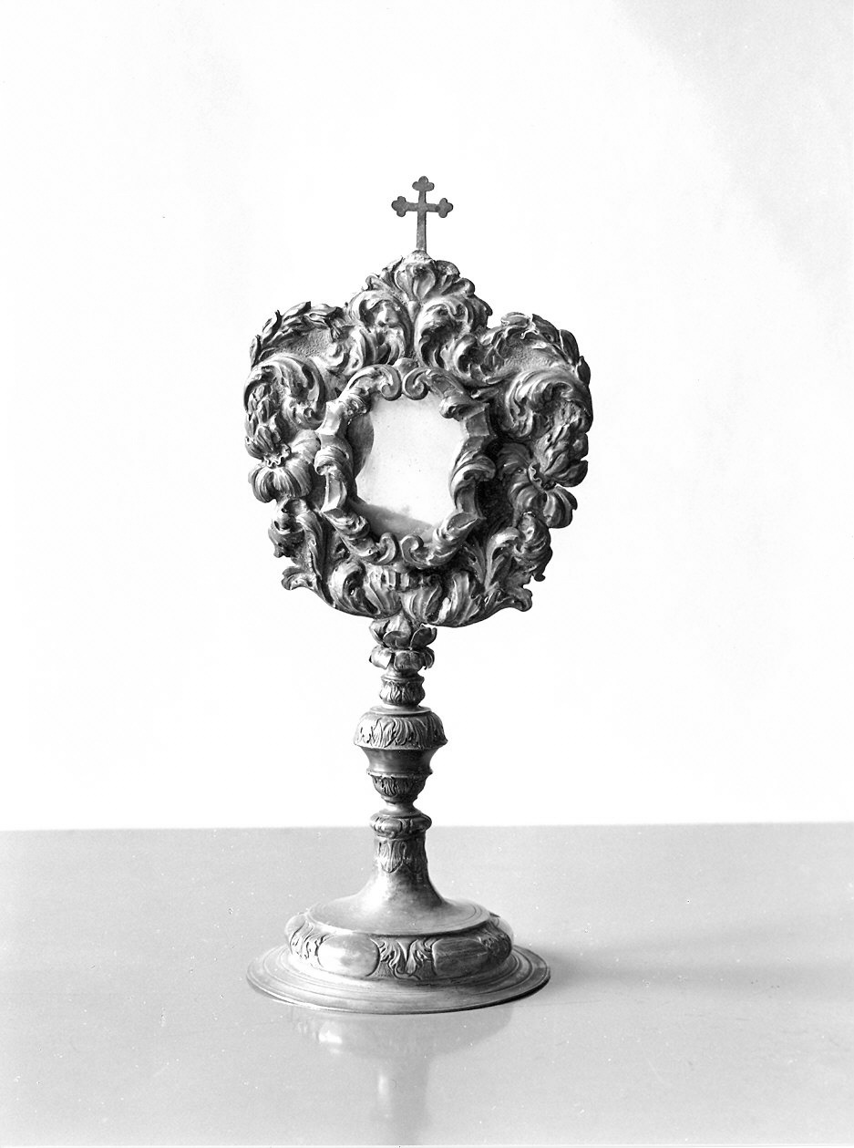 reliquiario - ambito emiliano (prima metà sec. XVIII)