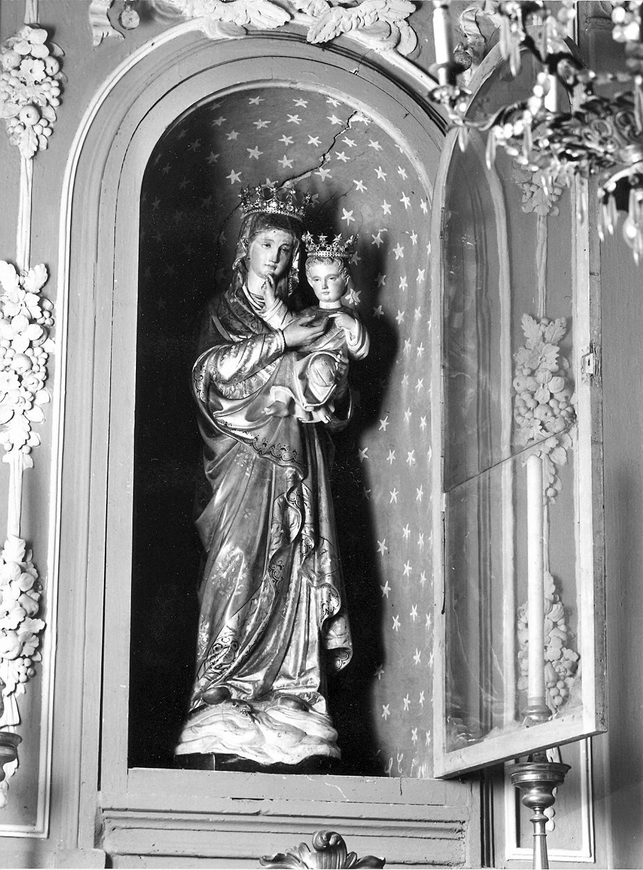 Immacolata Concezione col Bambino (statua) - ambito emiliano (prima metà sec. XIX)