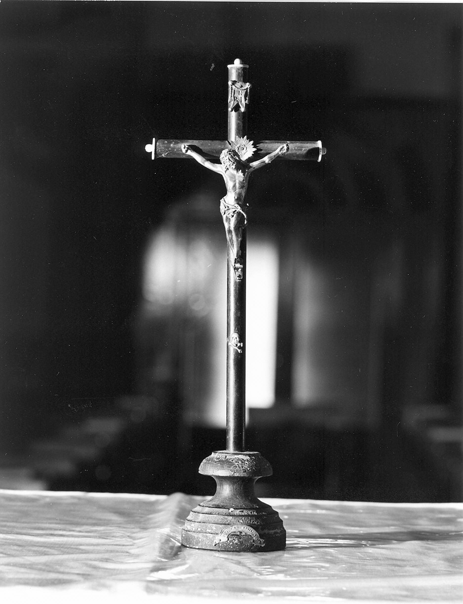 croce d'altare - ambito emiliano (seconda metà sec. XIX)