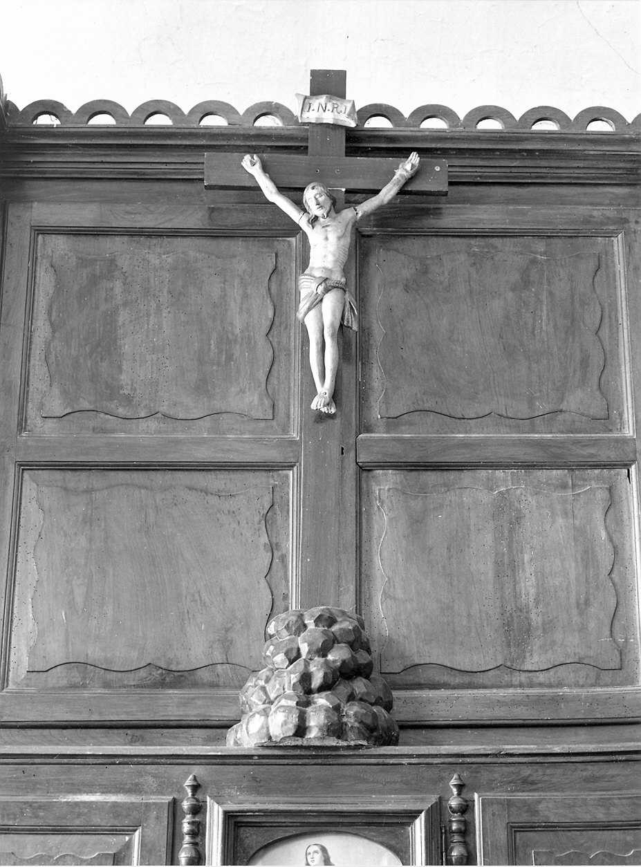 crocifisso - ambito emiliano (sec. XIX)