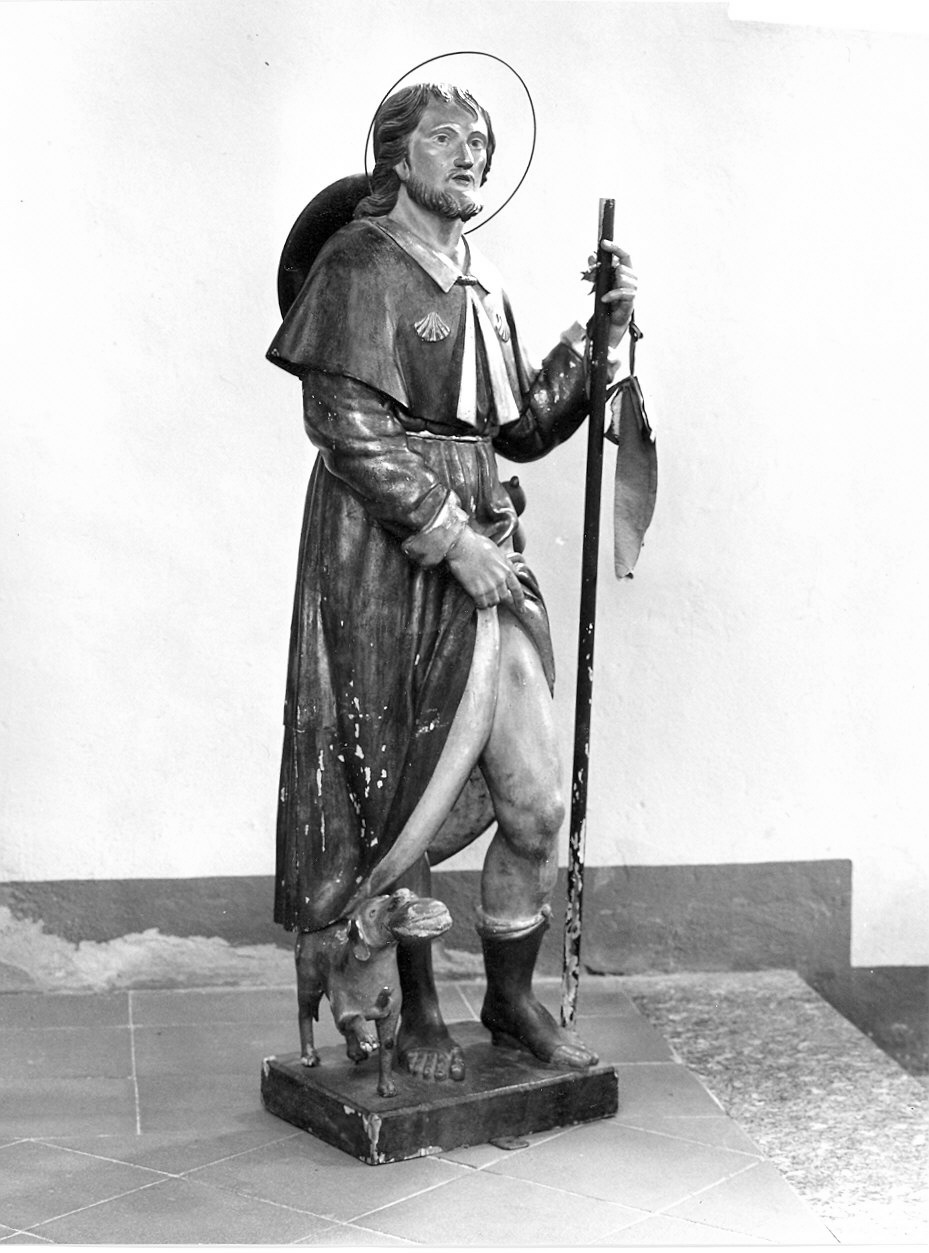 San Rocco (statua) - ambito emiliano (sec. XVII)