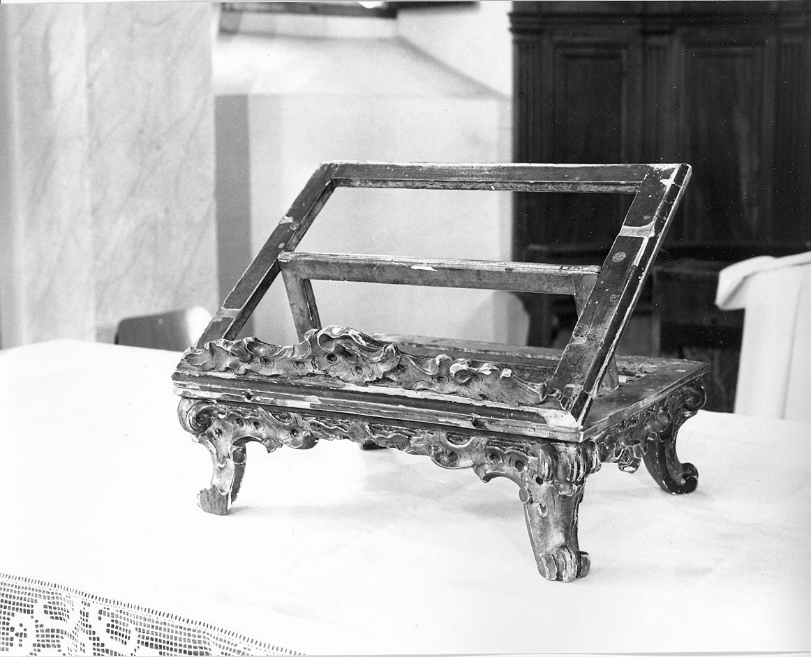 leggio d'altare - ambito emiliano (seconda metà sec. XVII)