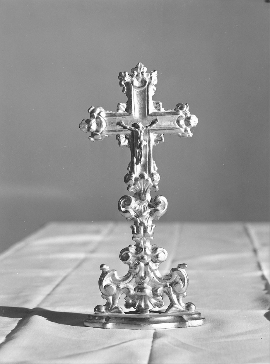 croce d'altare - ambito emiliano (prima metà sec. XVIII)