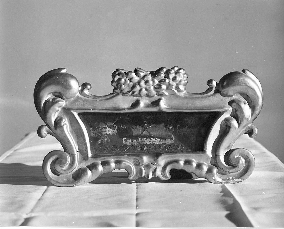 reliquiario - ambito toscano (sec. XVII)