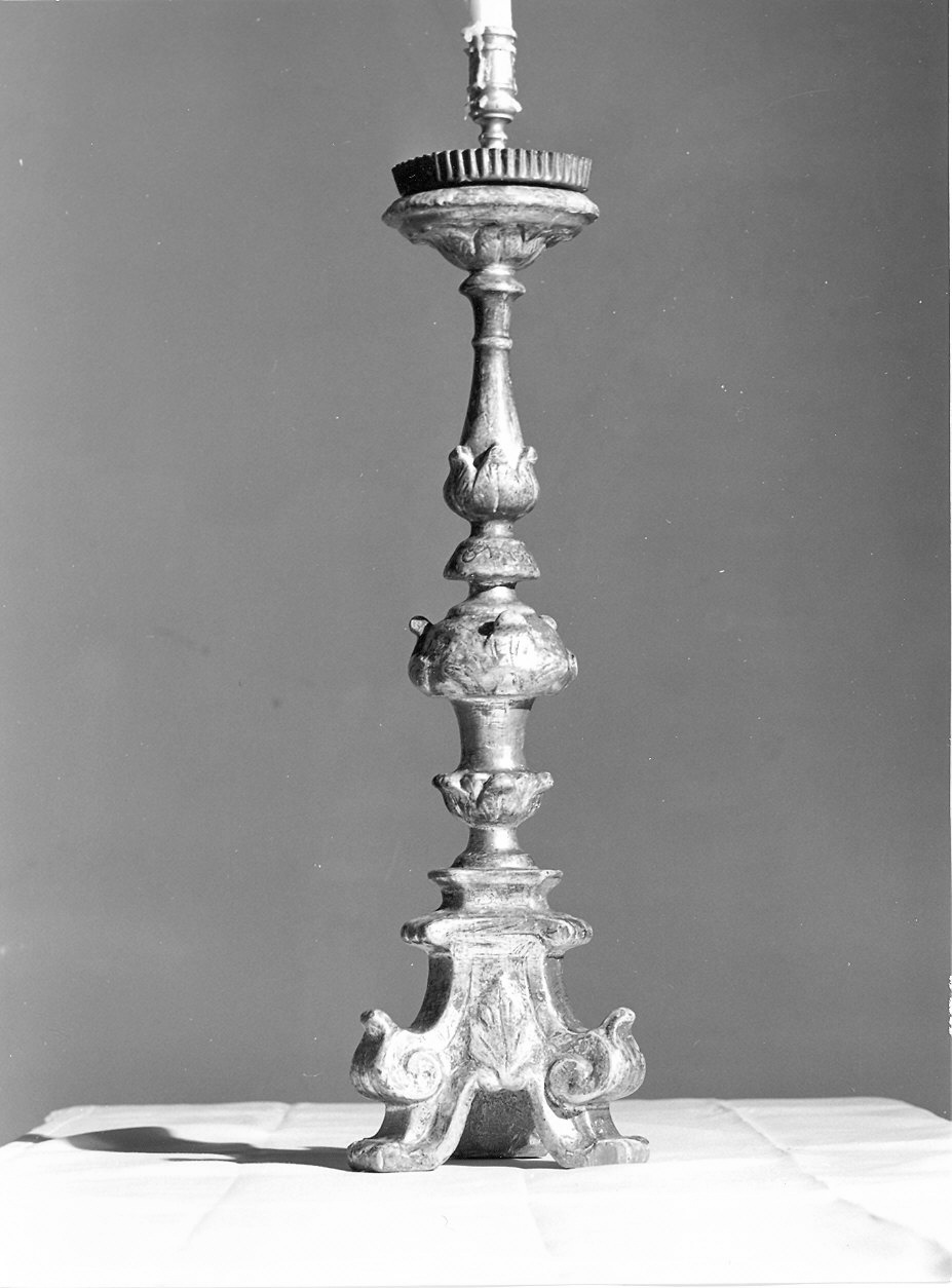 candeliere, serie - ambito emiliano (prima metà sec. XVIII)