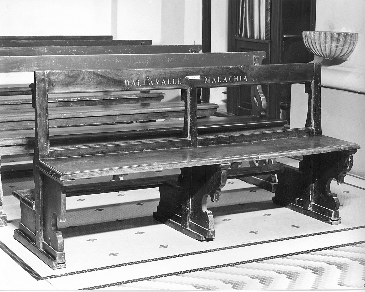 panca, serie - ambito piacentino (sec. XIX)