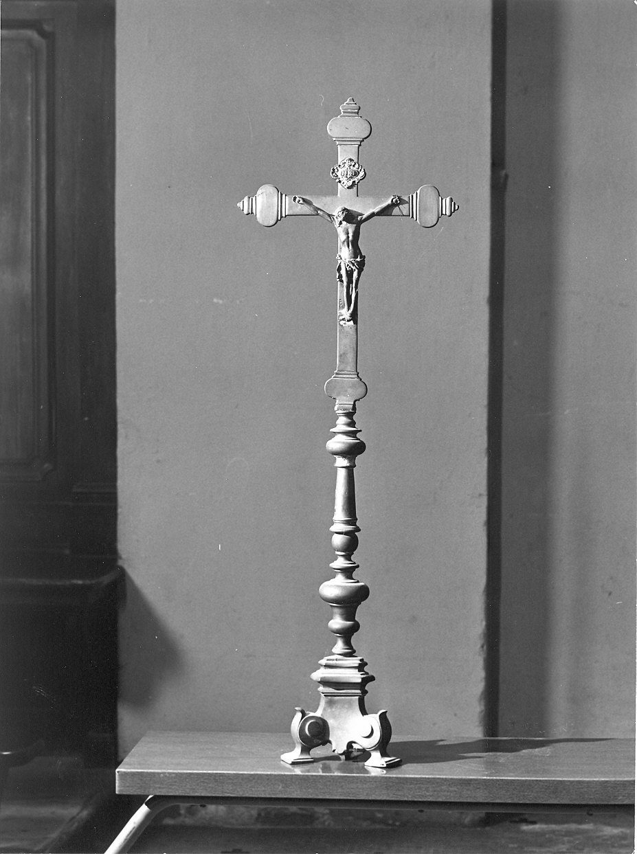 croce d'altare - ambito piacentino (inizio sec. XVIII)