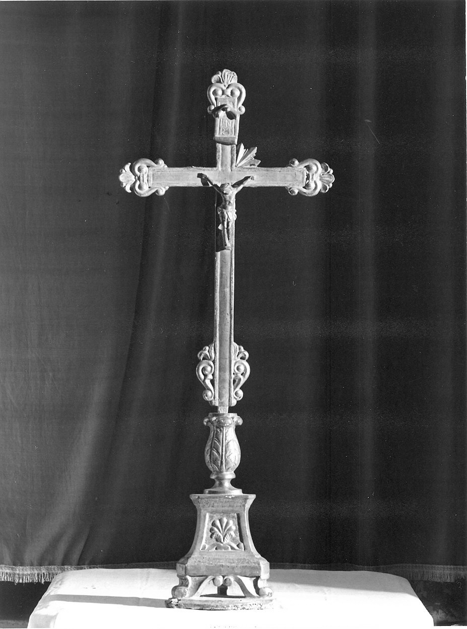 croce d'altare - ambito piacentino (inizio sec. XIX)