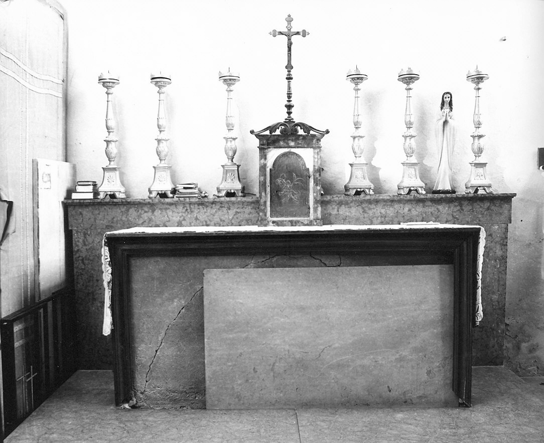 altare - ambito piacentino (sec. XIX)