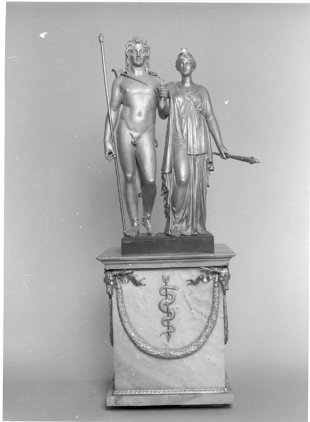 Apollo e Diana (statua) di Campeny Damià (e aiuti) (sec. XIX)