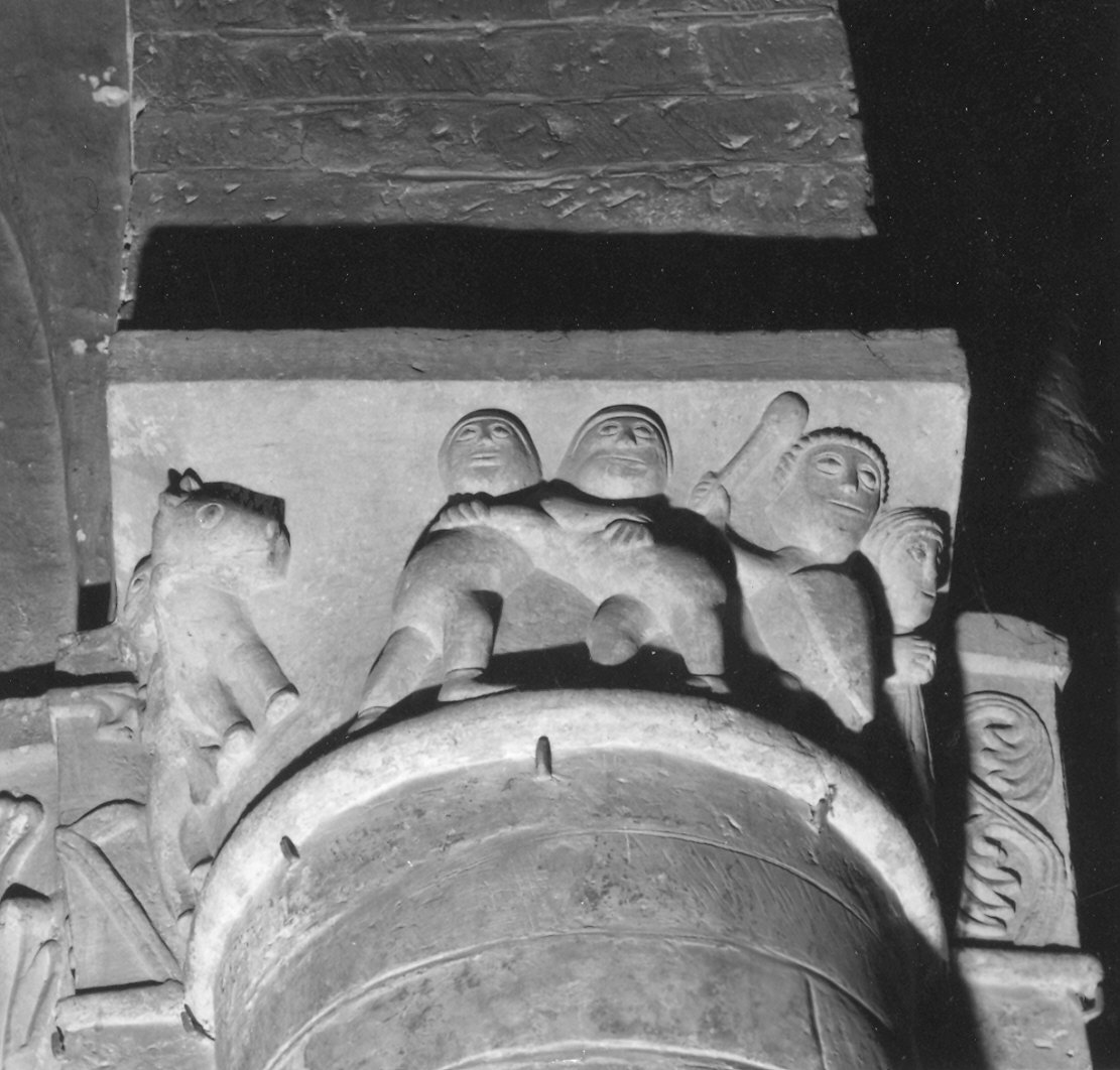 capitello - ambito parmense (inizio sec. XII)