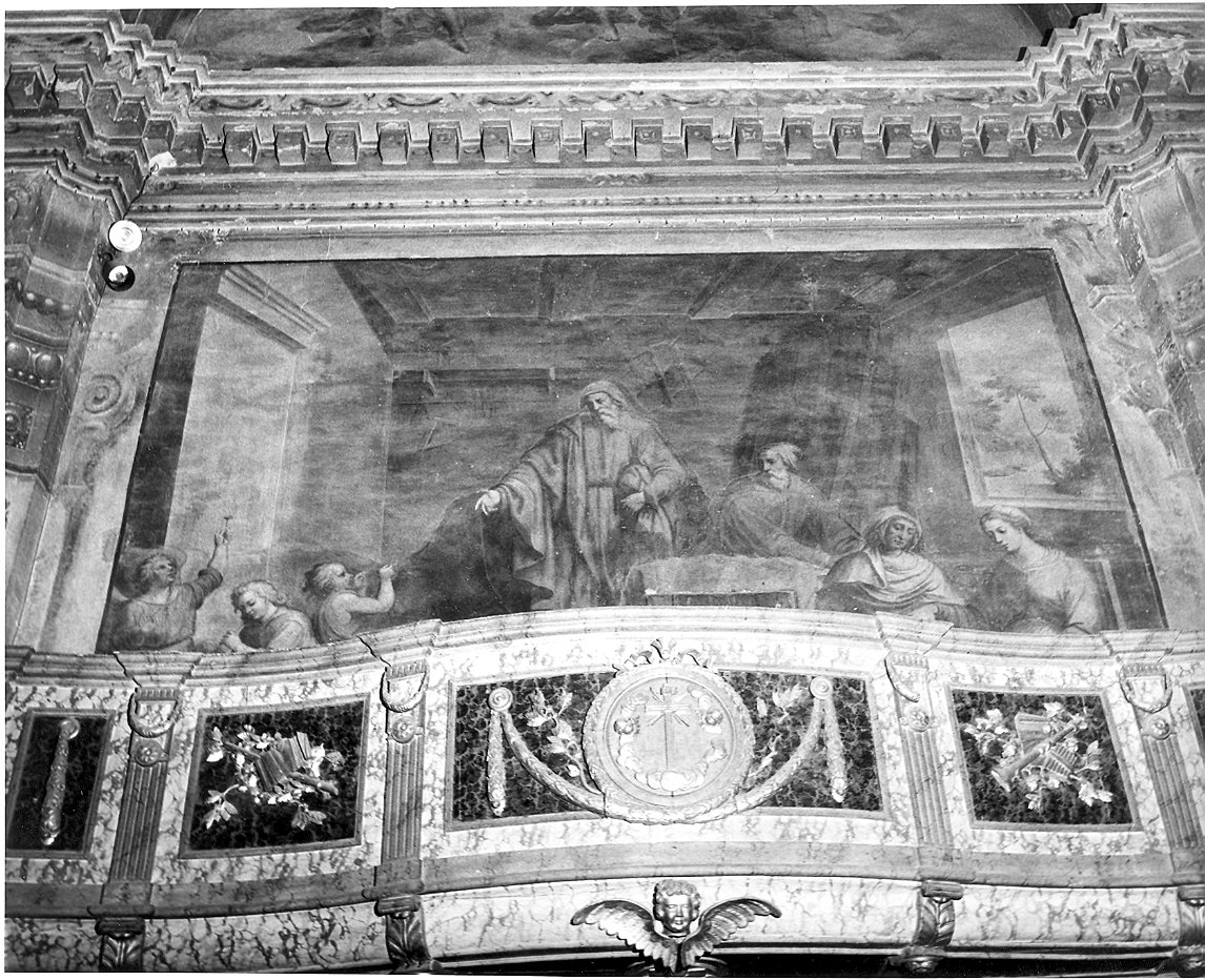 La famiglie di S. Giuseppe a Zaccaria (dipinto) di Conti Giovanni Maria detto Della Camera (sec. XVII)