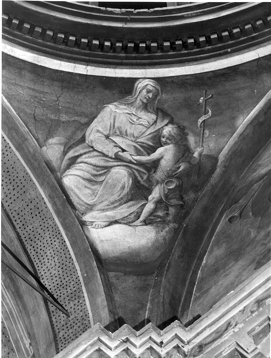 Santa Elisabetta con San Giovannino (dipinto) di Conti Giovanni Maria detto Della Camera (sec. XVII)