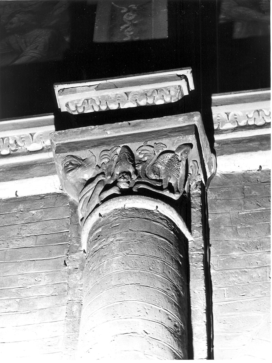 capitello - ambito parmense (inizio sec. XII)