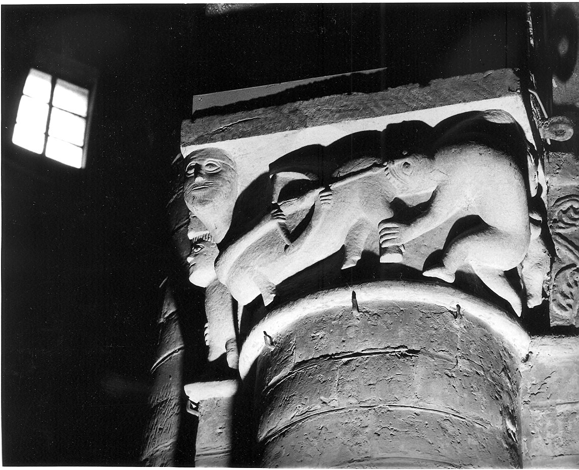 capitello - ambito parmense (inizio sec. XII)