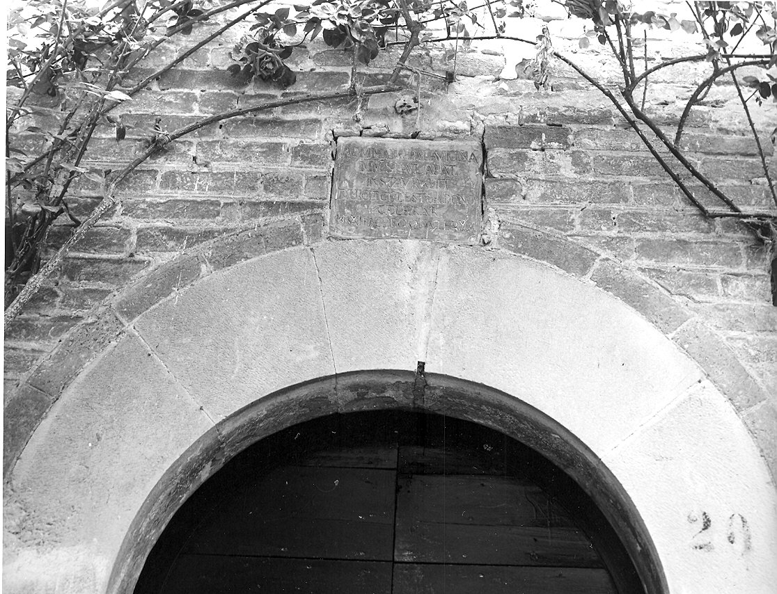 lapide documentaria - ambito parmense (sec. XVIII)