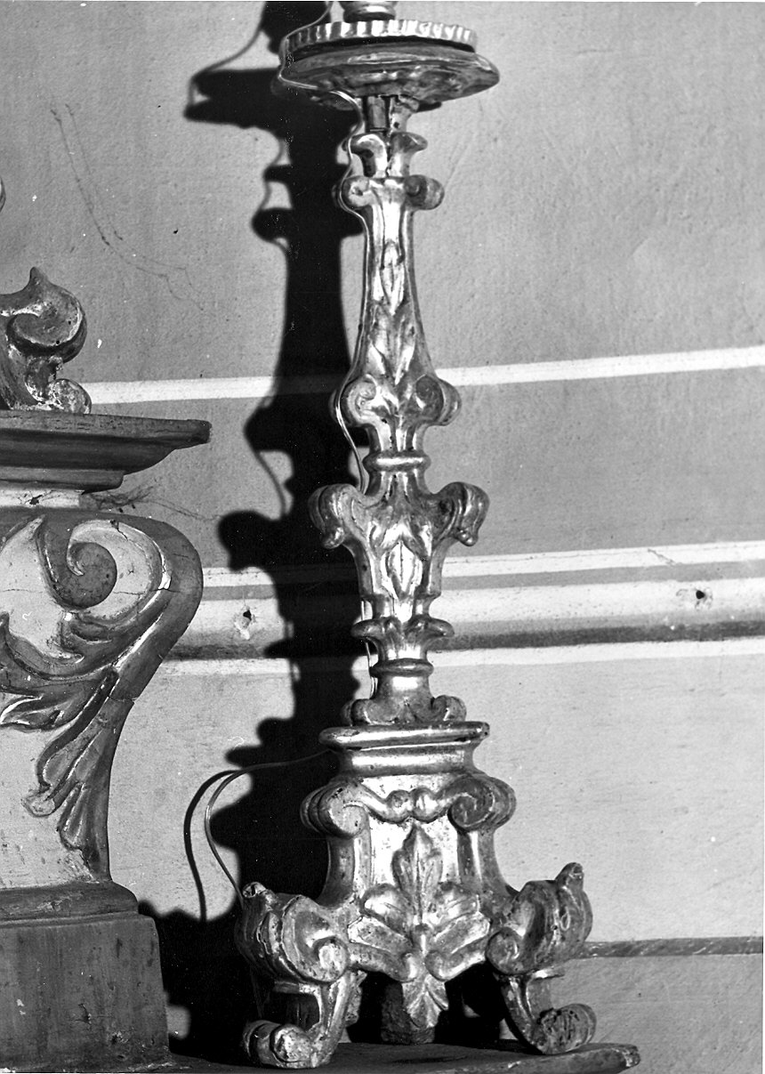 candeliere, serie - ambito parmense (sec. XVIII)