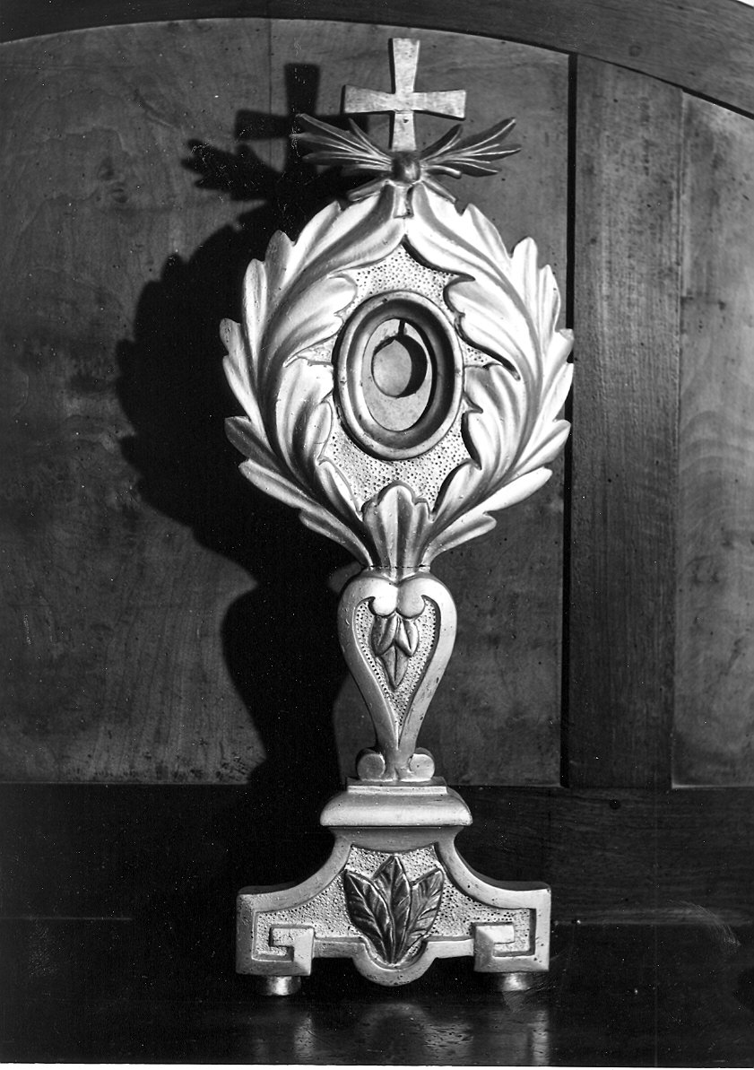 reliquiario, serie - ambito parmense (fine/inizio secc. XVIII/ XIX)