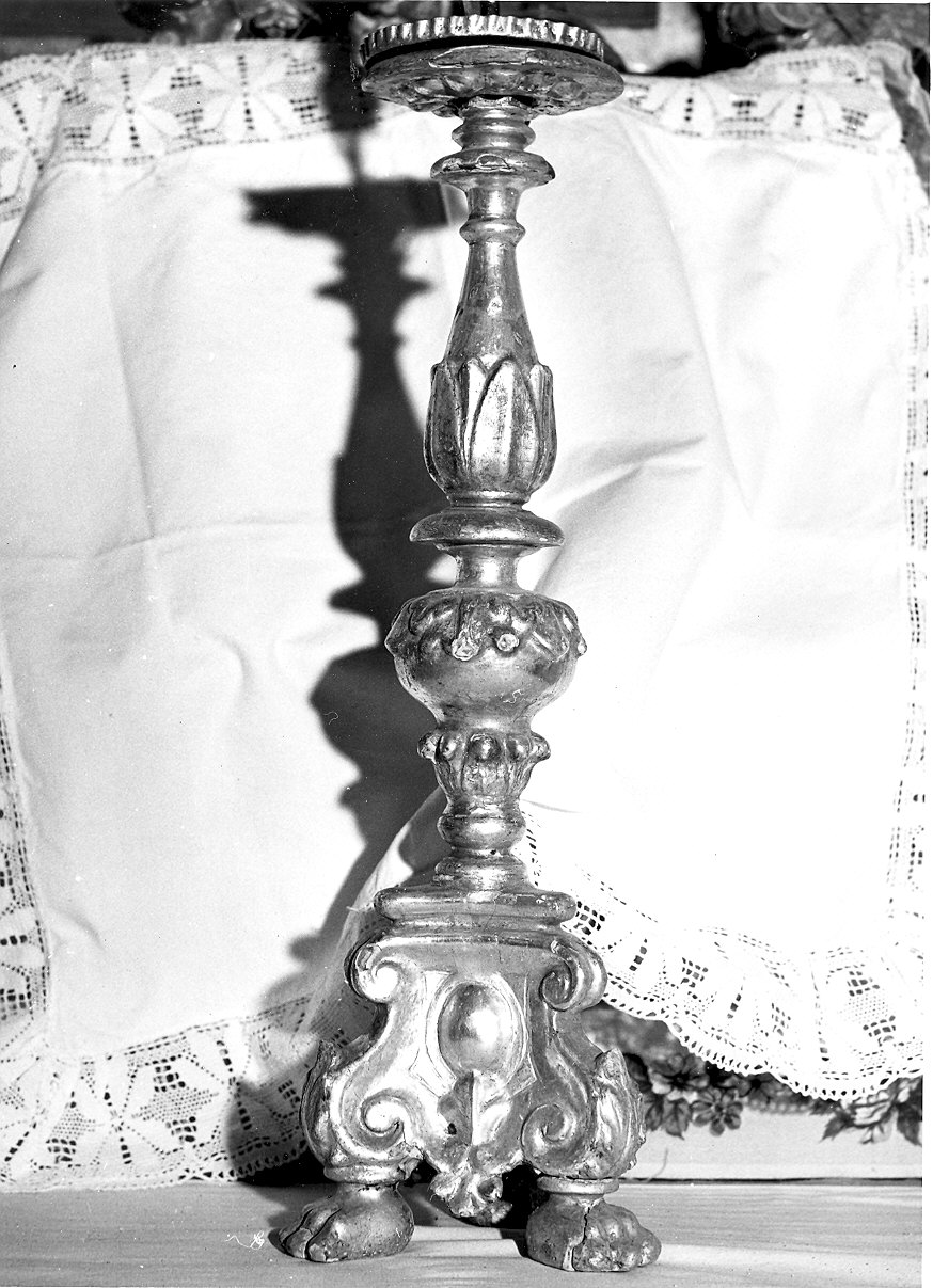 candeliere, coppia - ambito parmense (fine sec. XVIII)