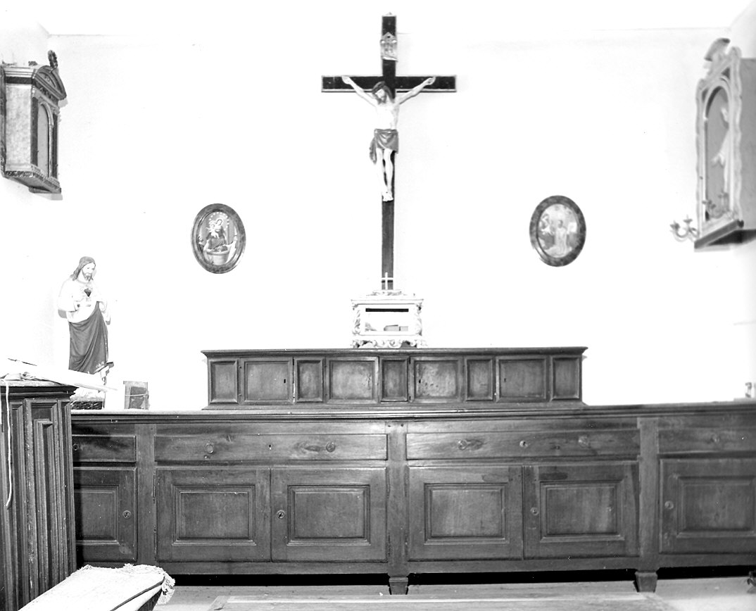 mobile da sacrestia - ambito parmense (inizio sec. XIX)