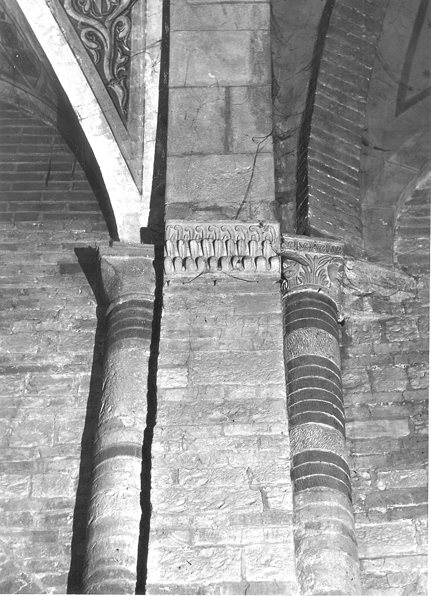 semicapitello, serie - ambito parmense (inizio sec. XII)