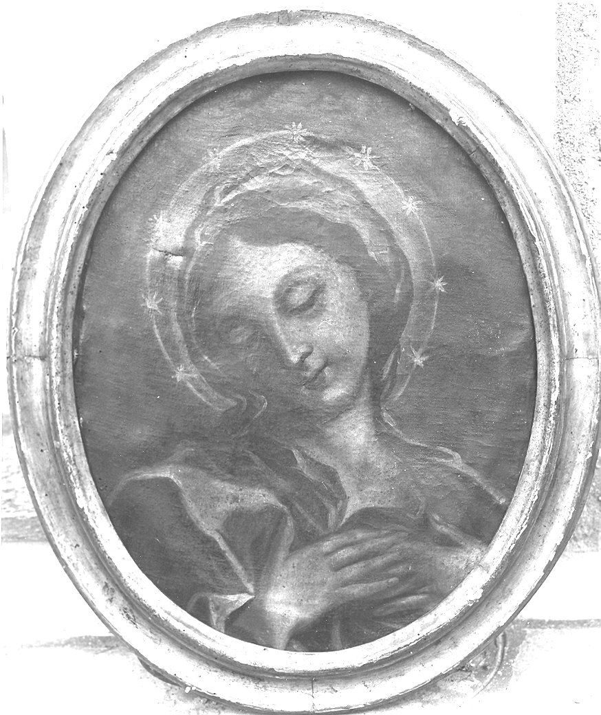 ritratto della Madonna (dipinto) - ambito piacentino (inizio sec. XIX)