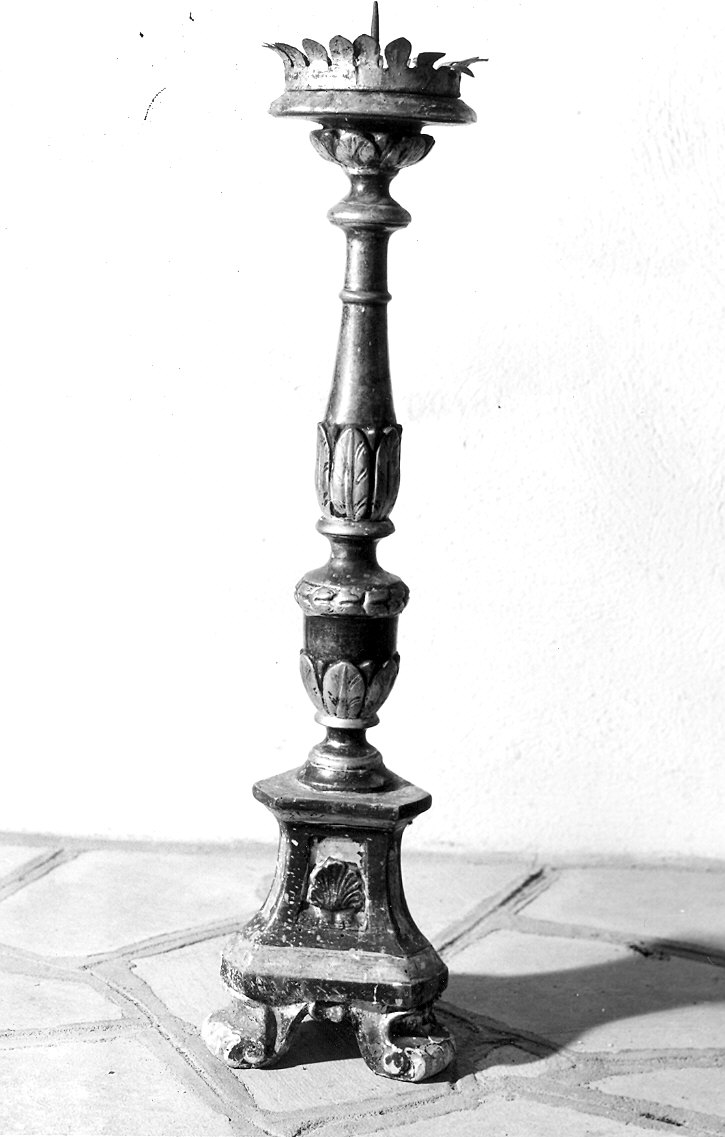 candeliere, serie - ambito piacentino (inizio sec. XIX)