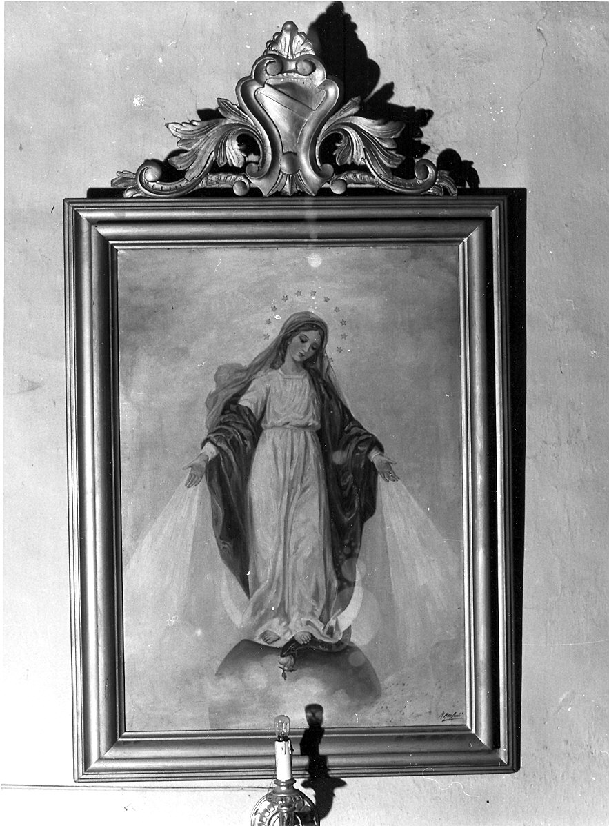 Madonna Addolorata (dipinto) di Manfredi M (inizio sec. XX)