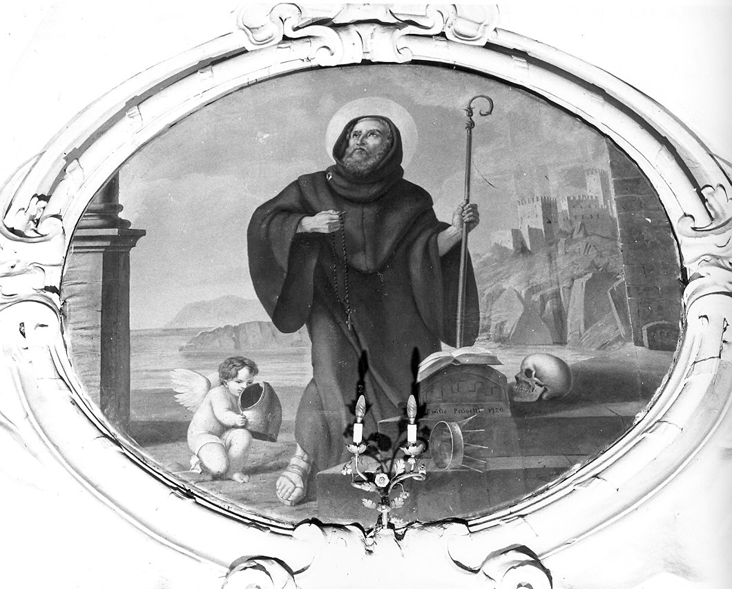 Sant' Alfredo (dipinto) di Perinetti Emilio (sec. XX)